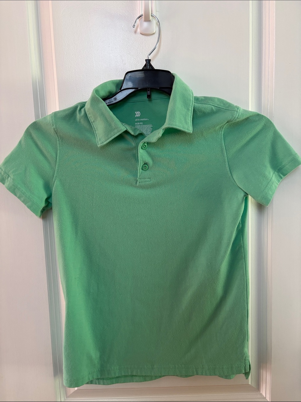 all in motion Boys' Light Green Polo Shirt